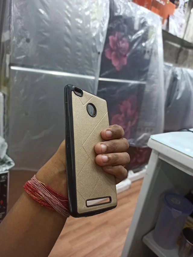 HRK Back Case Cover for Xiaomi Mi Redmi 3S Prime - GOLDN