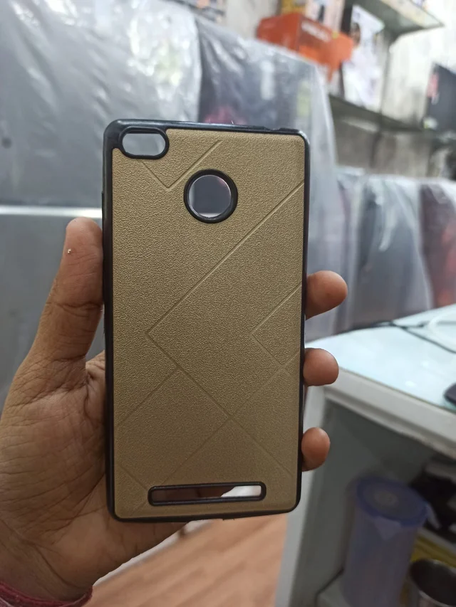 HRK Back Case Cover for Xiaomi Mi Redmi 3S Prime - GOLDN