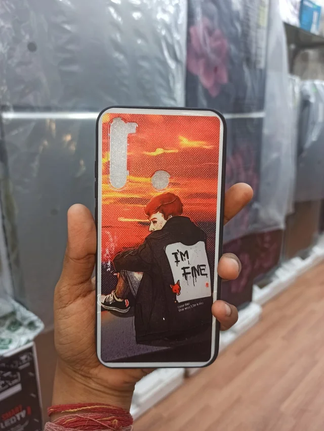 HRK Redmi Note 8 Back Cover (Multicolor, Grip Case, Silicon, Pack of: 1)