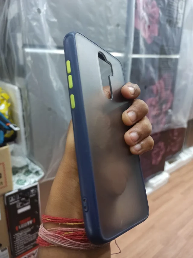 HRK Mi Redmi Note 8 Pro, Redmi Note 8 Pro - Black | Cloth Silicone | Flexible back cover