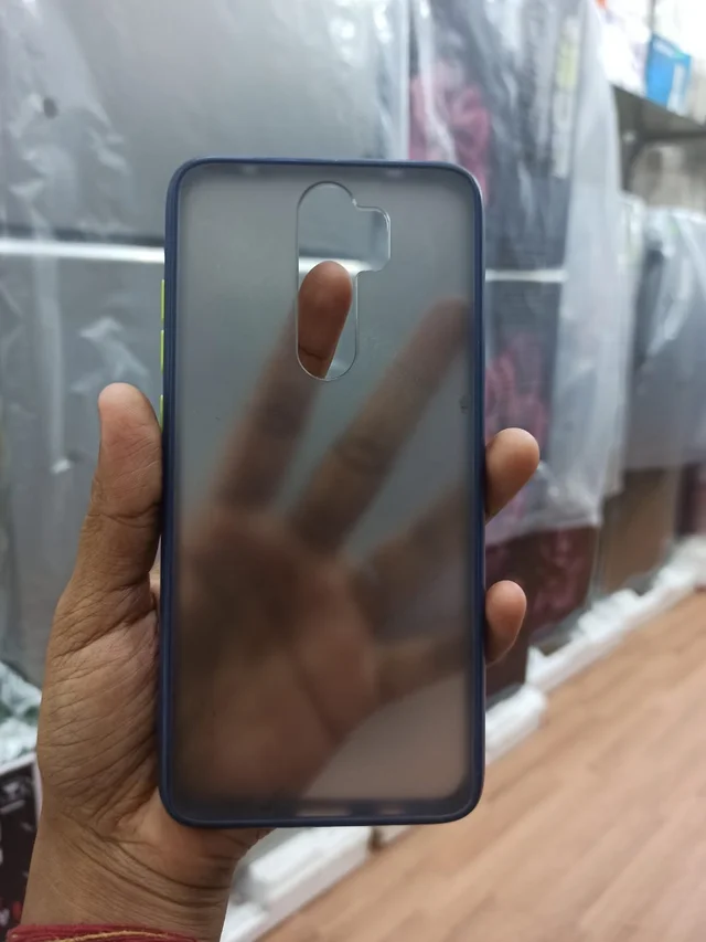 HRK Mi Redmi Note 8 Pro, Redmi Note 8 Pro - Black | Cloth Silicone | Flexible back cover