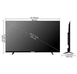 FOXSKY 109CM (43 INCH) FULL HD SMART LED TV - BLACK