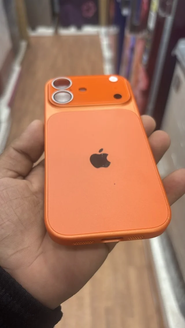 HRK IPhone 17 Full Camera Protection Case - ORANGE