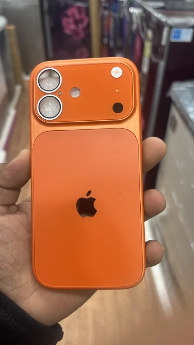 HRK IPhone 16 Plus Full Camera Protection Case - Orange