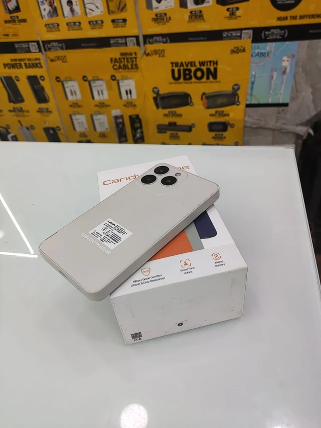 LAVA CANDY PHONE 768MB/8GB OJAS SILVER - OJAS SILVER