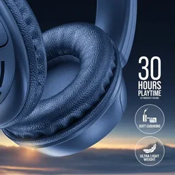 BOAT UBON HP-705 BEAST SERIES HEADPHONES BLUE - BLUE