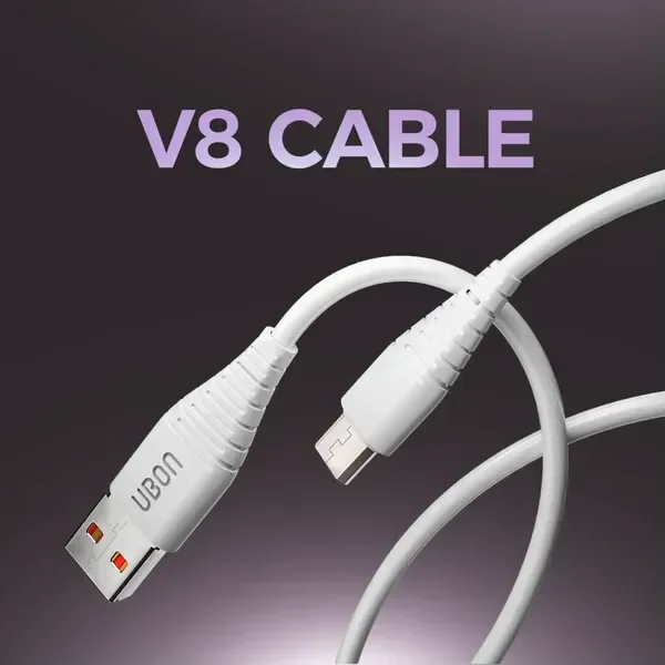 UBON 15W V8 CABLE WR-550 - WHITE