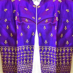 Vrinda Blouse - Electric Violet, 38( Alter Upto 42)