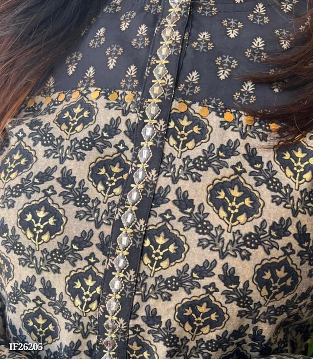 Pure Fine Reyon Kurti Pant Dupatta - M