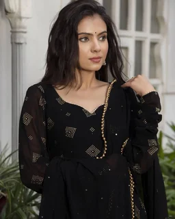 Black Beauty Gown - Black, XL