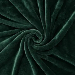 MORADO 190 GSM Flannel Super Soft Warm Single Blanket for Winters - 60x90 Inches, Olive Green - Olive Green