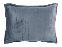 MORADO 190 GSM Flannel Super Soft Warm Single Bed Bedsheet with 1 Pillow Covers for Winters - 60x90 Inches, Cadet Grey - Cadet Grey