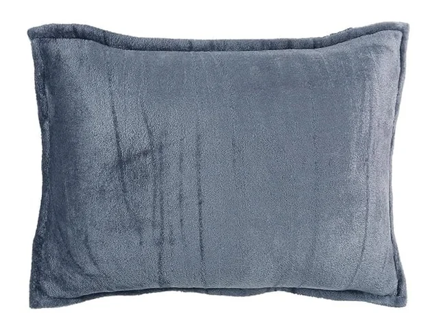 MORADO 190 GSM Flannel Super Soft Warm Single Bed Bedsheet with 1 Pillow Covers for Winters - 60x90 Inches, Cadet Grey - Cadet Grey