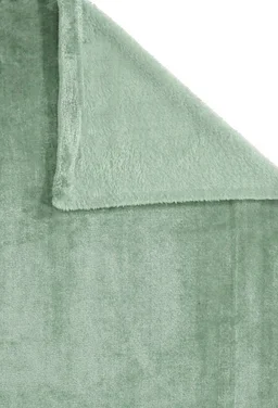 MORADO 190 GSM Flannel Super Soft Warm Single Bed Bedsheet with 1 Pillow Covers for Winters - 60x90 Inches, Sea Green - Sea Green