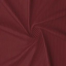 MORADO Glace Cotton Plain Stripe Single Duvet Cover 60x90 Inches | Soft, Breathable & Durable Cotton Duvet Cover for Single Bed(Maroon)