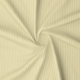 MORADO Glace Cotton Plain Stripe Double Duvet Cover 90x100 Inches | Soft, Breathable & Durable Cotton Duvet Cover for Double Bed(Beige)