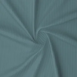 MORADO Glace Cotton Plain Stripe Double Duvet Cover 90x100 Inches | Soft, Breathable & Durable Cotton Duvet Cover for Double Bed(Smoke Grey)