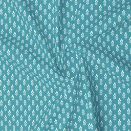 MARADO SBS FLAT AQUA FLORAL WHITE LACE