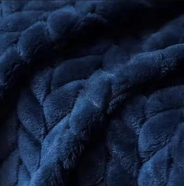 Morado MORADO 230 GSM Flannel Super Soft Warm Single Blanket for Winters - 60x90 Inches, Navy Blue - 60X90 Inches, Navy Blue
