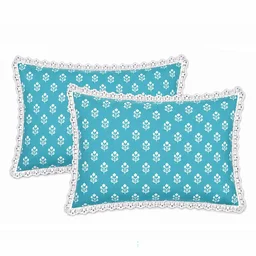 MORADO DBS FLAT AQUA FLORAL WHITE LACE