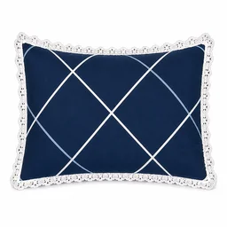 MORADO SBS FLAT BLUE CROSS WHITE LACE