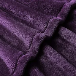 MORADO 190 GSM Flannel Super Soft Warm Single Blanket for Winters - 60x90 Inches, Vintage Maroon - Dark Purple