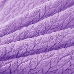 Morado MORADO 230 GSM Flannel Super Soft Warm Single Blanket for Winters - 60x90 Inches, Light Purple - 60X90 Inches, Light Purple