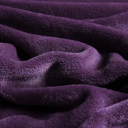MORADO 190 GSM Flannel Super Soft Warm Single Blanket for Winters - 60x90 Inches, Vintage Maroon - Dark Purple
