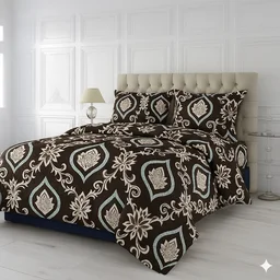 Morado MORADO 190 GSM Flannel Super Soft Warm Single Blanket for Winters - 60x90 Inches, Brown Leaves - Brown Leaves
