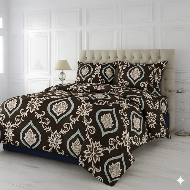 Morado MORADO 190 GSM Flannel Super Soft Warm Single Blanket for Winters - 60x90 Inches, Brown Leaves - Brown Leaves