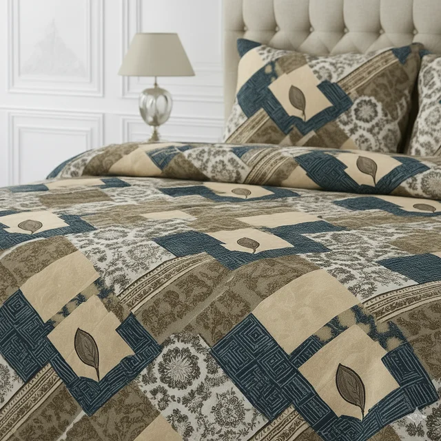 Morado MORADO 190 GSM Flannel Super Soft Warm Single Blanket for Winters - 60x90 Inches, Blue GreenCross - Blue Green Cross