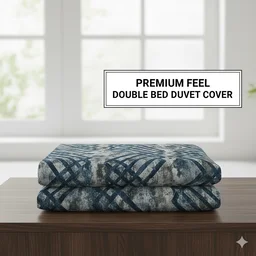 Morado MORADO 190 GSM Flannel Super Soft Warm Single Blanket for Winters - 60x90 Inches, Blue GreyCross - Blue Grey Cross