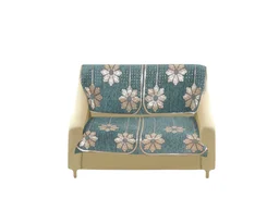 MORADO 7 Seater Sofa Cover Sofa Panel Premium Quality, Chenille for Ultimate Protection and Style Durable, 3+2+2 Settee Slipcover in Sea Green, - Sea Green