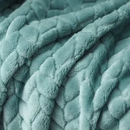 Morado MORADO 230 GSM Flannel Super Soft Warm Single Blanket for Winters - 60x90 Inches, Aqua - Aqua