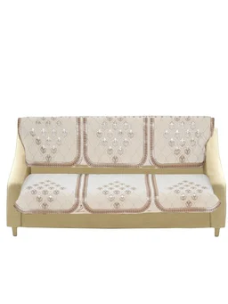 MORADO 7 Seater Sofa Cover Sofa Panel Premium Quality, Chenille for Ultimate Protection and Style Durable, 3+2+2 Settee Slipcover in Off White, - Off White