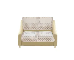 MORADO 7 Seater Sofa Cover Sofa Panel Premium Quality, Chenille for Ultimate Protection and Style Durable, 3+2+2 Settee Slipcover in Off White, - Off White, Off White