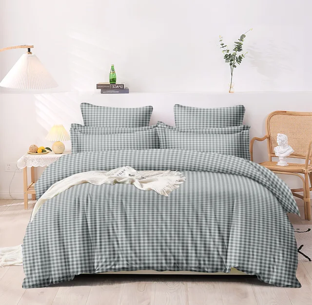MORADO Glace Cotton Single Duvet Cover/Rajai Cover/Blanket Cover with Zipper (60x90 Inches) - 60x90 Inches, Grey