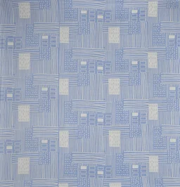 MORADO Glace Cotton Single / Duvet Cover / Rajai Cover / Blanket Cover with Zipper (60x90 Inches, Blue Cream) - Blue