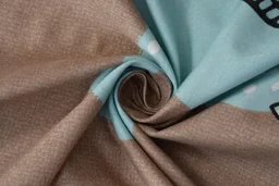 MORADO Premium Glace Cotton Elastic Fitted Double Bedsheet with 2 Pillow Covers (72x78x8 Inches) - Brown, Hand Wash or Machine Wash, Wash Dark Colors Separately, Do not Bleach