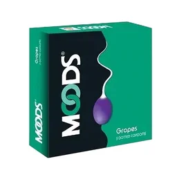 MOODS Condom Grapes (3 Pcs)
