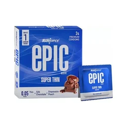 Manforce Condoms EPIC Super Thin (3 Pcs)