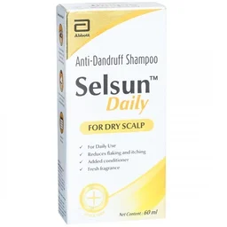 SELSUN DAILY SHAMPOO (60 ML)