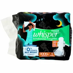 Whisper Nights (Xxxl +) (4 Pads)