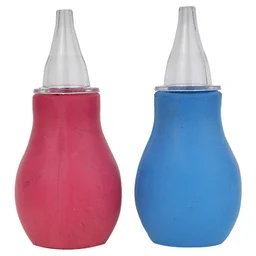 fairbizps FAIRBIZPS Nasal Aspirator Nose cleaner Aspirator Nasal BPA Free Soft Silicone Nozzle Mucus Remover Nose Cleaner for Baby Safety Nose Cleaner (Pack of 1)