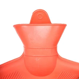 FAIRBIZPS Hot Water Bag for Pain Relief Large Capacity Manual Hot Water Bag for Back Pain, Period Pain, Neck and Shoulders Pain (Red) - 2 LTR