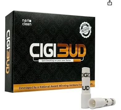 Cigibud filters |Nanoclean anti smoking filters|stoptar smoking filters|filters to quit smoking|filters for smoking|smoking filters|safety filters for smoking|regular smoking filters|tar reduction filters|smoking filters for daily use|multi-filtering helps to reduce tar and smoke and also helps to quit smoking - White Color (Pack of 30 Pieces) - 1 x 1 x 4.1 cm, White