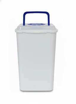 FAIRBIZPS Bio-Medical Sharps Container with Puncture Proof for Needles, Glass Waste and Metallic Implants-Capacity 10 Ltr.