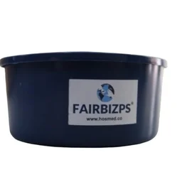 FAIRBIZPS Spitting Mug, Plastic Spit Mug, Spitting Mug for Old Age, Spit Bowl, Leakproof Spittoon Mug with Lid, Cough Spitting Box (300ml) Blue- Pack of 1
