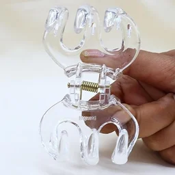 PALAK SAXENA Hair Clips Large Hair Clamp - Claw Strong Hair Plastic Hair Clips Women Hair Claws Octopus Shape Hair Pin Fashion Hair Accessories Pac of 2