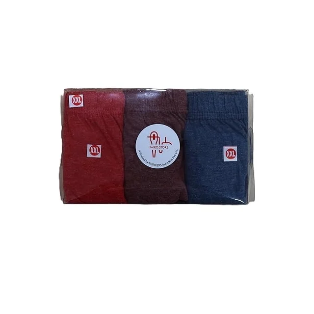 FAIRO STORE Women Hosiery Comfortable Solid Multicolor XXL Panties (Pack of 3) - XXL (100 cm)
